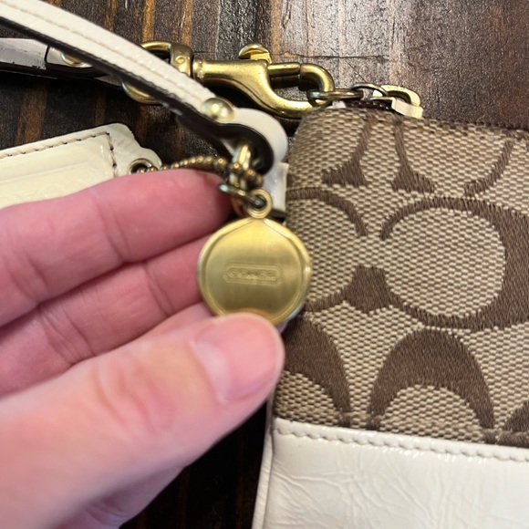 Coach Bags Coach Legacy Brown Wristlet With Strap, #Co849-41637 - Picture 6 of 11